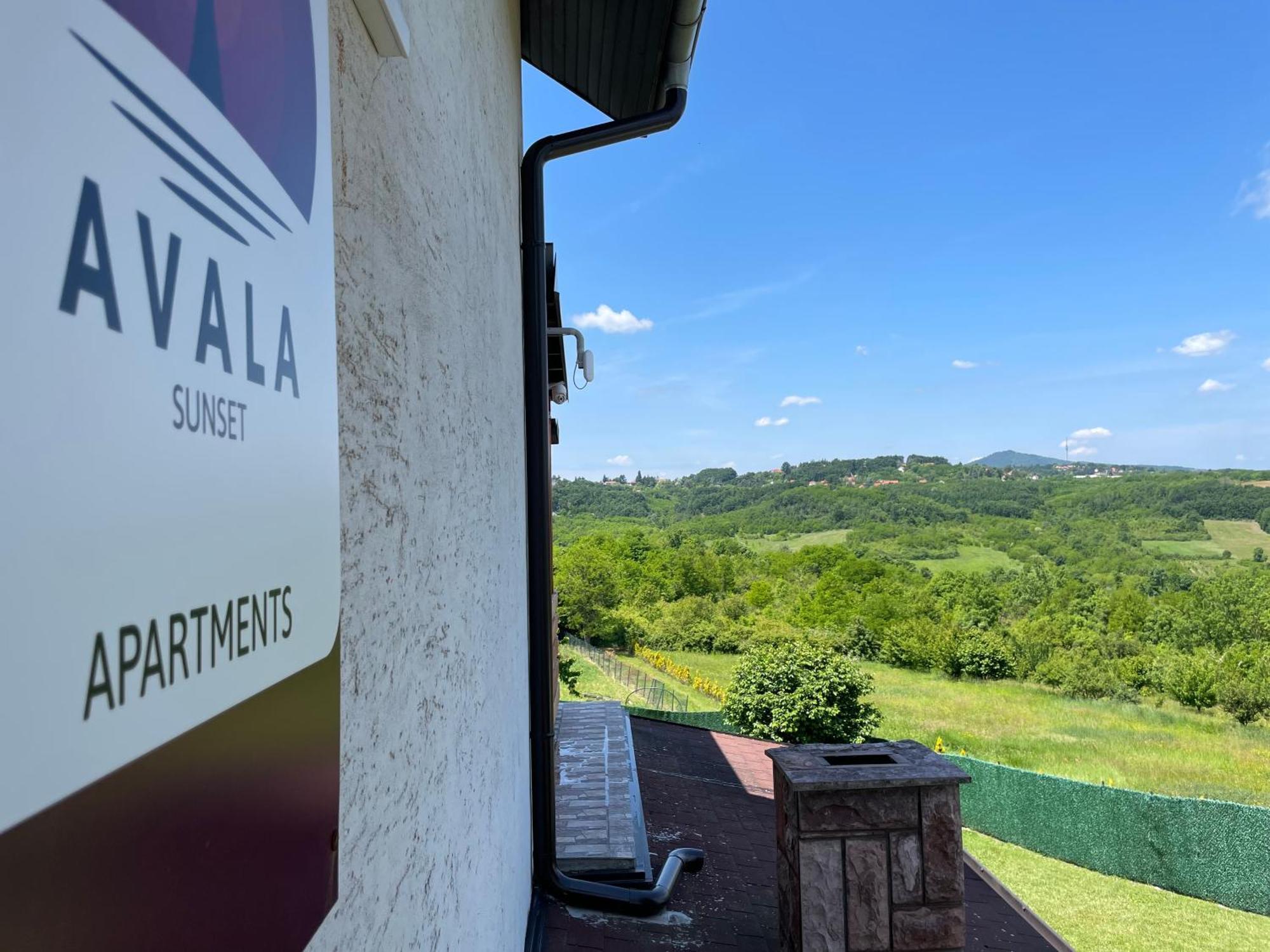 Avala Sunset Apartments Belgrado Exterior foto